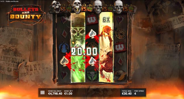 Bullets and bounty by hacksaw gaming