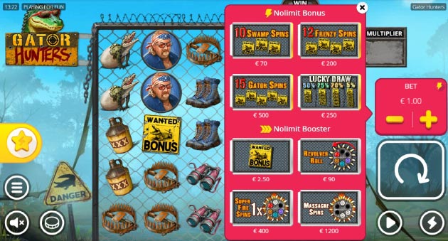 Gator Hunters buy bonus