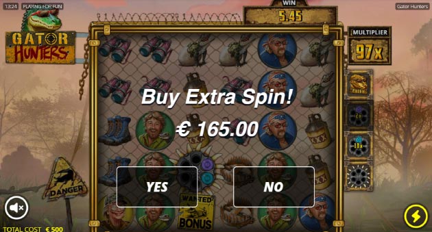 Gator Hunters buy extra spin